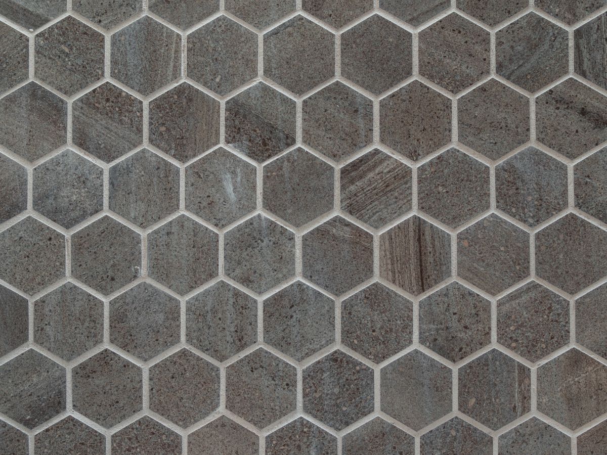 Cle Tile Carrara Hex Mosaic 2 inch