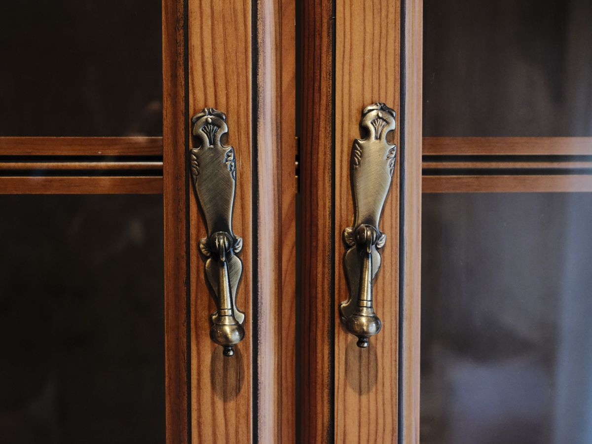 Rejuvenation Hawthorne Antique Brass hardware